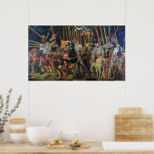 サン・ロマーノの戦い1432年、c.1456年 ポスター (キッチン)