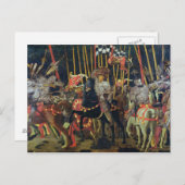 サン・ロマーノの戦い1432年、c.1456年 ポストカード (正面/裏面)