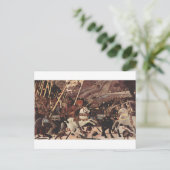 サン・ロマーノの戦い（パオロ・ウッチェロ） ポストカード (スタンド正面)