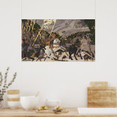 サン・ロマーノの戦い（1438年～40年） ポスター (キッチン)