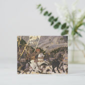 サン・ロマーノの戦い（1438年～40年） ポストカード (スタンド正面)