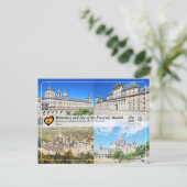 サン・ロレンツォ修道院と子会社建物 ポストカード (スタンド正面)