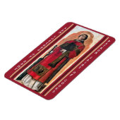 サン・ロレンツォ・ローレンス・ローマ、調理師の守護聖人 マグネット (左側)