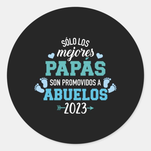 サン³ロロスメホレスパポンソンプロモヴィドスアアブエロス ラウンドシール (正面)