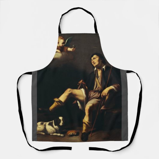 サン・ローチと天使ガイ・フランソワ エプロン (正面)