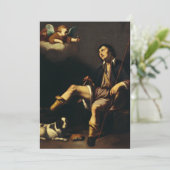 サン・ローチと天使ガイ・フランソワ サンキューカード (スタンド正面)