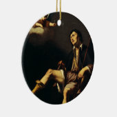 サン・ローチと天使ガイ・フランソワ セラミックオーナメント (右)