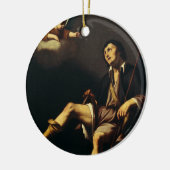 サン・ローチと天使ガイ・フランソワ セラミックオーナメント (左)