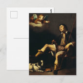 サン・ローチと天使ガイ・フランソワ ポストカード (正面/裏面)