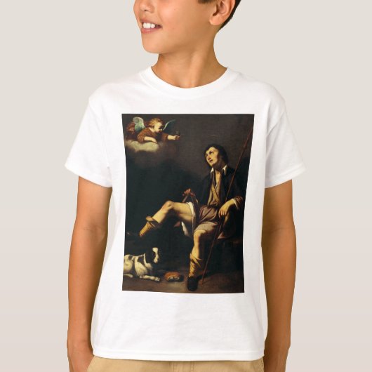 サン・ローチと天使ガイ・フランソワ Tシャツ (正面)