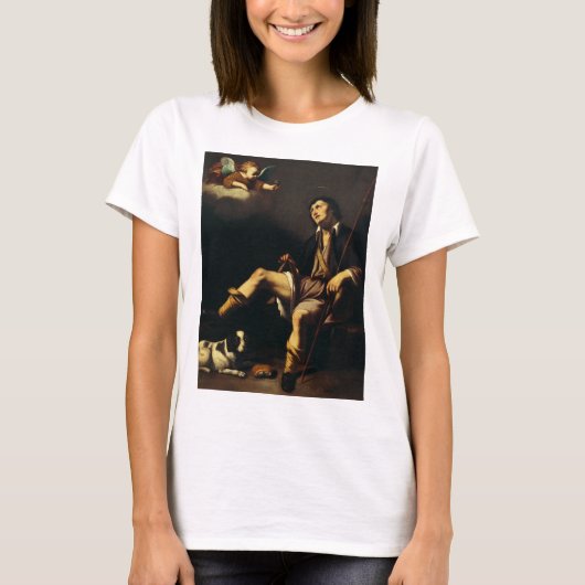 サン・ローチと天使ガイ・フランソワ Tシャツ (正面)