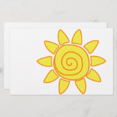 サン 便箋 (正面/裏面)