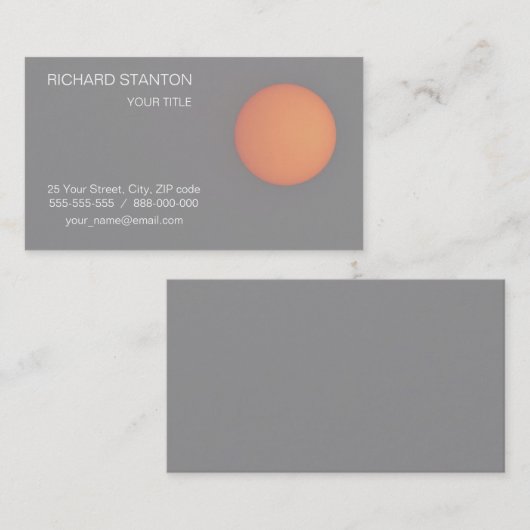 サン 名刺 (正面/裏面)