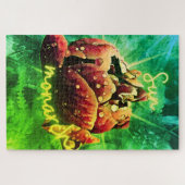 サン（昆虫）オオカバマダラ、モナーク ジグソーパズル (横)