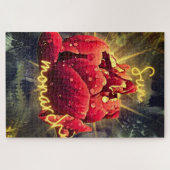 サン（昆虫）オオカバマダラ、モナーク ジグソーパズル (横)