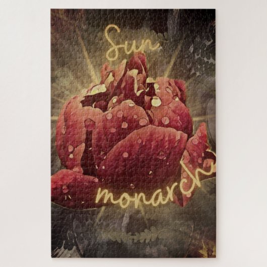 サン（昆虫）オオカバマダラ、モナーク ジグソーパズル (縦)