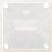 サンBenedettoの劇場の食事 ガラスコースター (裏面)