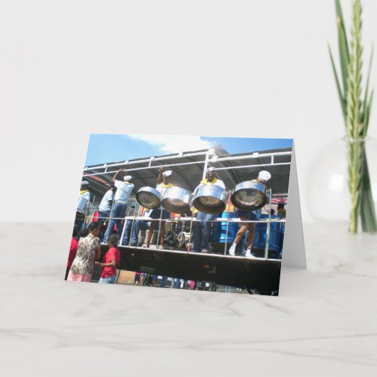 サンFernanadoトリニダードのカーニバル カード (正面)