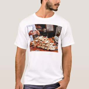 サンFranciscのFishermansの波止場のアメリカイチョウガニ Tシャツ