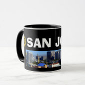 サンJoséのパノラマ式のマグ マグカップ (正面左)