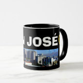 サンJoséのパノラマ式のマグ マグカップ (正面右)