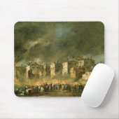 サンMarcuola (キャンバスの油)の火 マウスパッド (マウス)