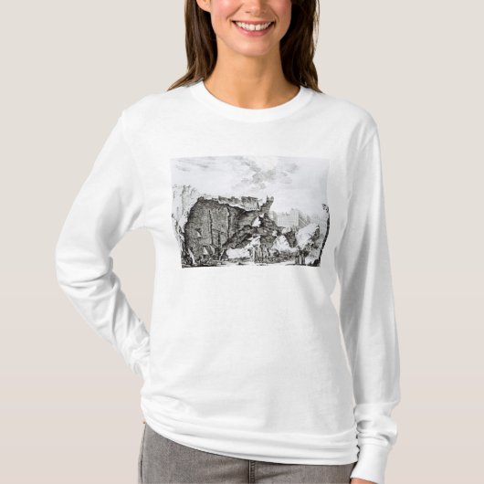 サンRoque、リスボンのタワー Tシャツ (正面)