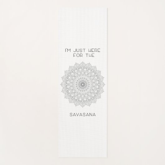 サヴァサナのヨガマットのためにここにいる ヨガマット (正面)