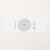 サヴァサナのヨガマットのためにここにいる ヨガマット (正面(横))