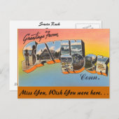 サヴィン・ロックからの挨拶 ポストカード (正面/裏面)