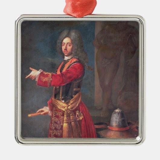 サヴォイのEugene王子 メタルオーナメント (正面)