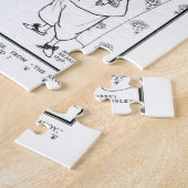 「サヴォイ」第1および2 1896年からのとびら(ついている ジグソーパズル (側面)