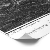 サヴォヤール教区牧師の信仰の職業 ポスター (角)