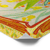 サヴォンサーフィンソープラベルパリ,フランス ポスター (角)