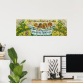 サヴォンデゲンティルベベベスソープラベル ポスター (ホームオフィス)