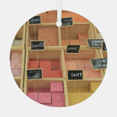 サヴォンデプロヴァンス石鹸 ガラスオーナメント (裏面)