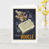 サヴォンドブクル カード (黄色い花)