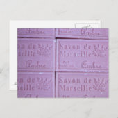 サヴォンドプロヴァンス ポストカード (正面/裏面)