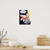 サーはゴルフのポスター ポスター (キッチン)