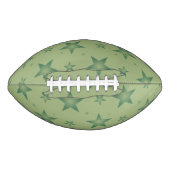 サーエレガントジスタイリッシュ・グリーンのオリーブ・スターズ アメリカンフットボール (正面)
