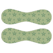 サーエレガントジスタイリッシュ・グリーンのオリーブ・スターズ ソフトボール (パネル)