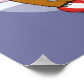 サーカおもしろいスは表現真の情熱を持つ ポスター (角)