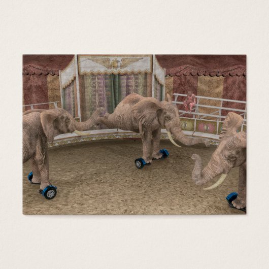 サーカスおもしろい象 (正面)