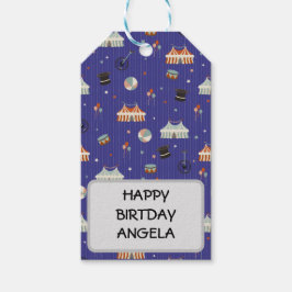 サーカスおもしろい ギフトタグ