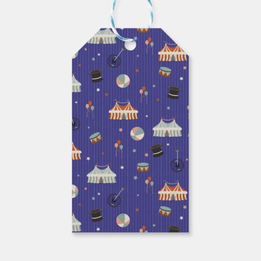 サーカスおもしろい ギフトタグ (裏面)
