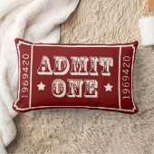 サーカスお洒落シアターチケットが認める ランバークッション (ブランケット)