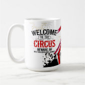 サーカスお洒落ス コーヒーマグカップ (左)