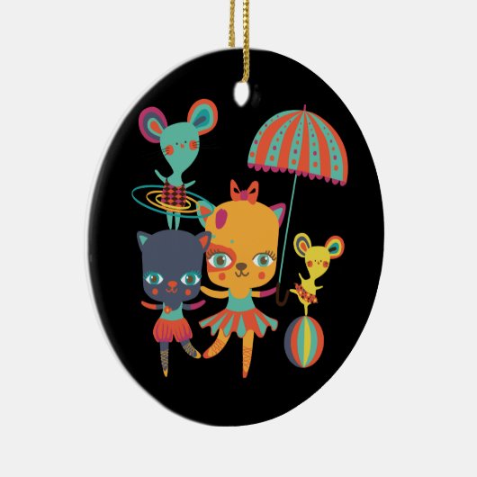 サーカスかわいこちゃん セラミックオーナメント (右)