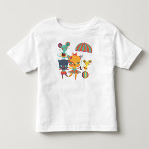 サーカスかわいこちゃん トドラーTシャツ