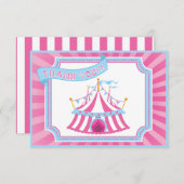 サーカスかカーニバル-サンキューカード サンキューカード (正面/裏面)